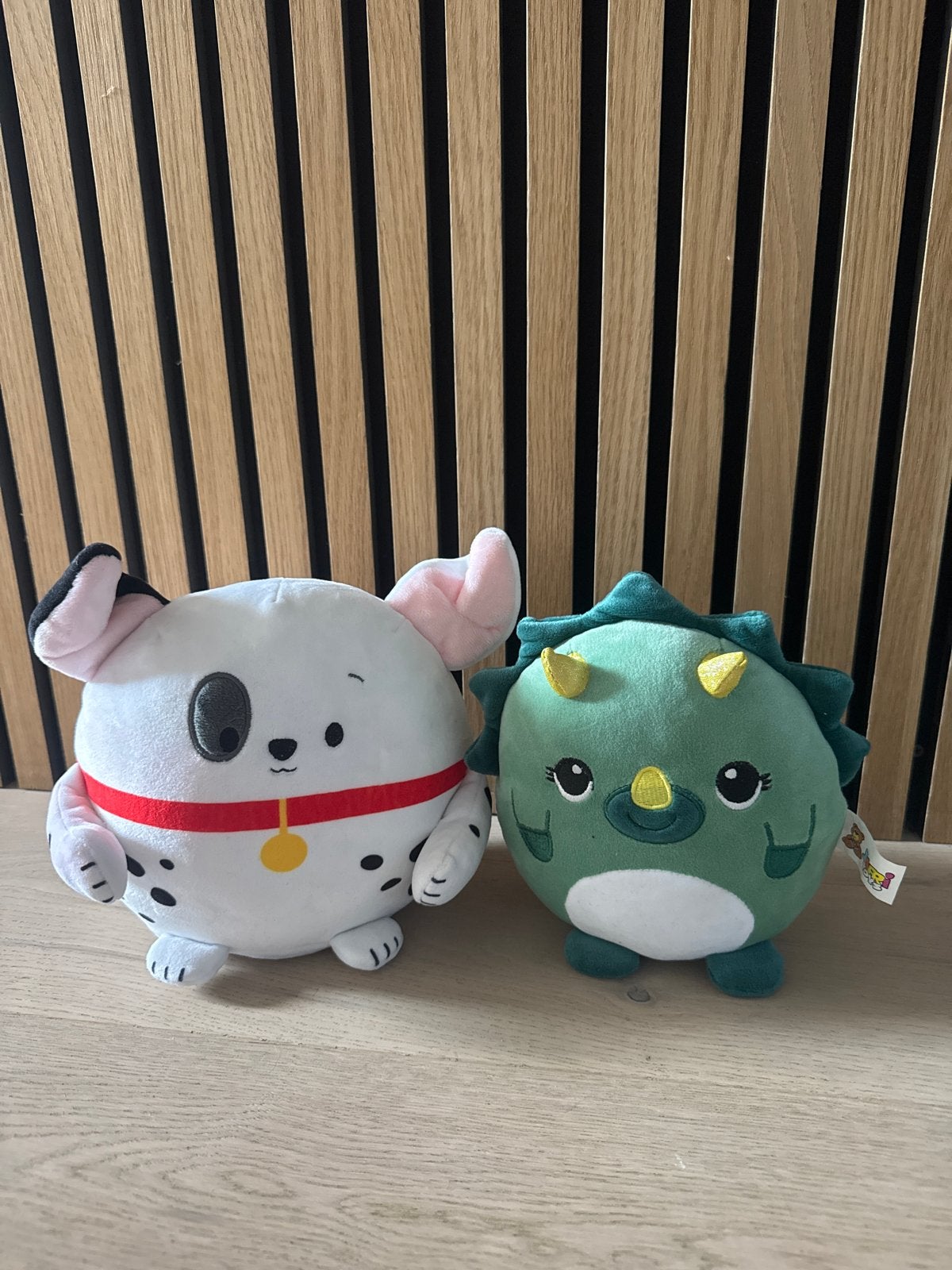 Leuke knuffels: Dalmatiër en Dinosaurus, Ophalen, Overige merken, Overige karakters, Hond