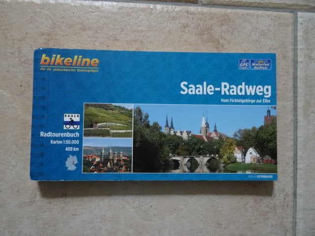 Bikeline fietsgids Saale Radweg, Overige merken, Fiets- of Wandelgids, Europa, Ophalen of Verzenden