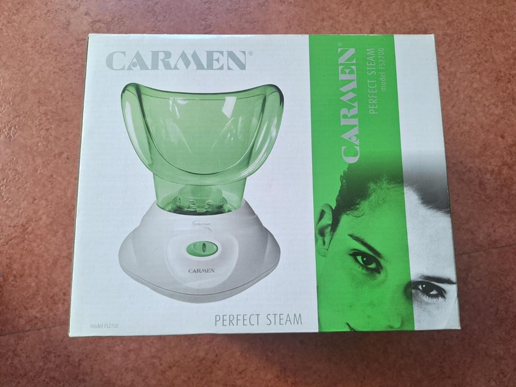 Carmen Gezichtssauna Perfect Steam FS2700 met band, Ophalen of Verzenden, Zo goed als nieuw, Overige typen