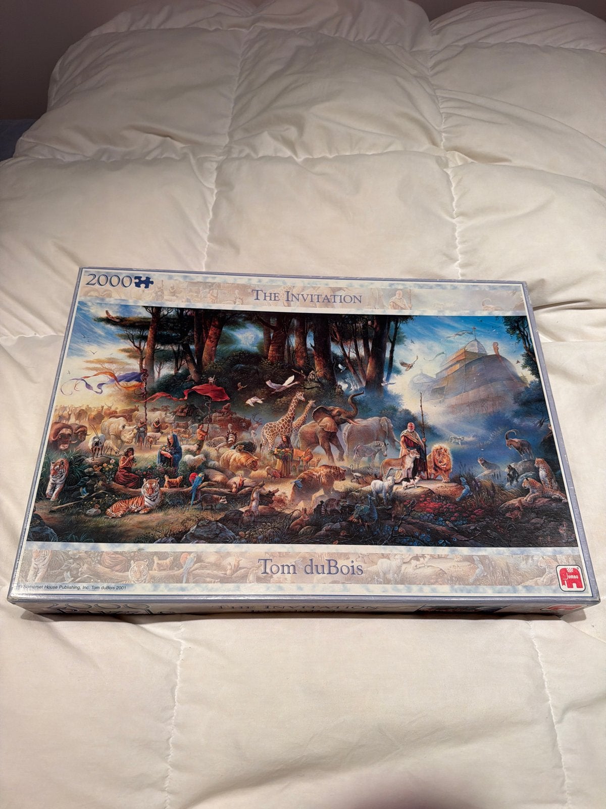 Legpuzzel Tom duBois - The Invitation - 2000 stukjes, Ophalen of Verzenden, Meer dan 1500 stukjes, Zo goed als nieuw, Legpuzzel