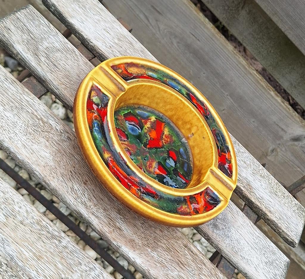 Prachtige vintage West Germany asbak., Verzamelen, Ophalen of Verzenden, Huis en Inrichting