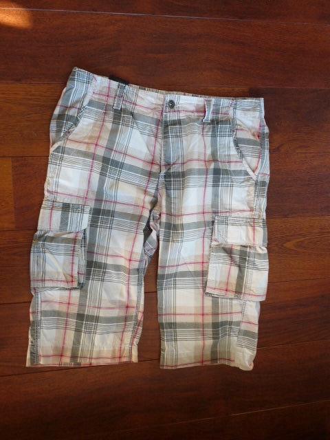 stoere grijs rood en beige geruite bermuda van Canda mt  48, Kleding | Heren, Overige kleuren, Maat 48/50 (M), Ophalen of Verzenden