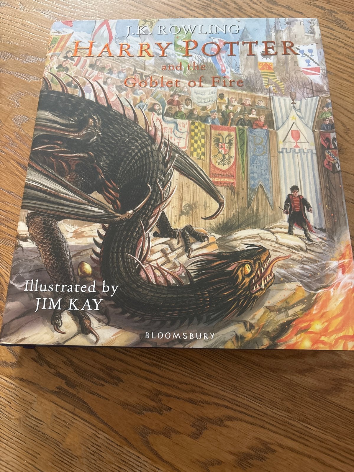 Harry Potter and the Goblet of Fire - Jim Kay Editie, Ophalen of Verzenden, Zo goed als nieuw