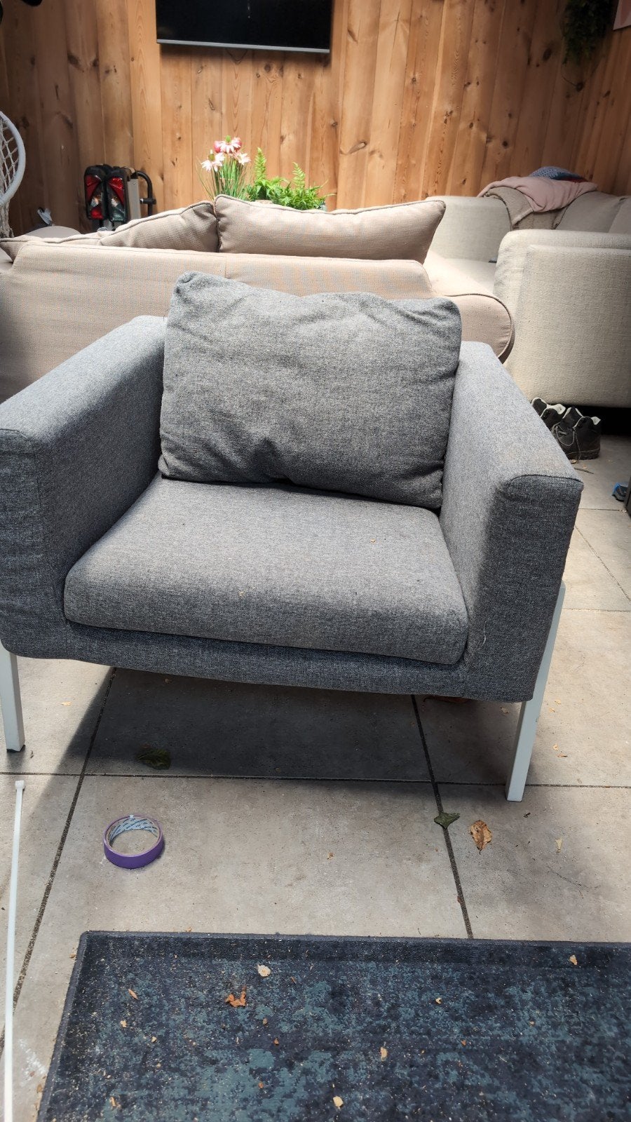 GRATIS fauteuil Ikea, Huis en Inrichting, Fauteuils, Ophalen, Gebruikt, 75 tot 100 cm, 50 tot 75 cm