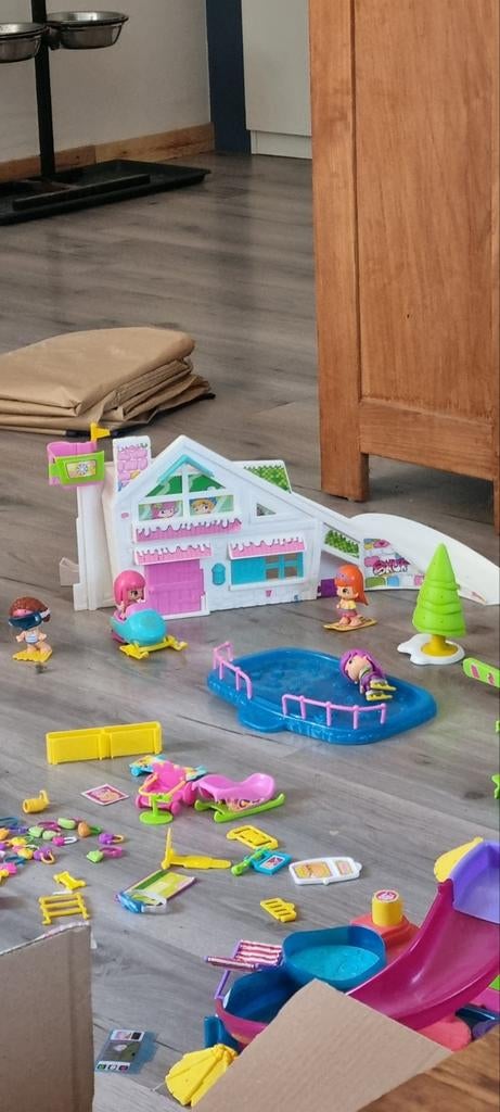Grote set Pinypon speelgoed met huis en accessoires, Ophalen of Verzenden