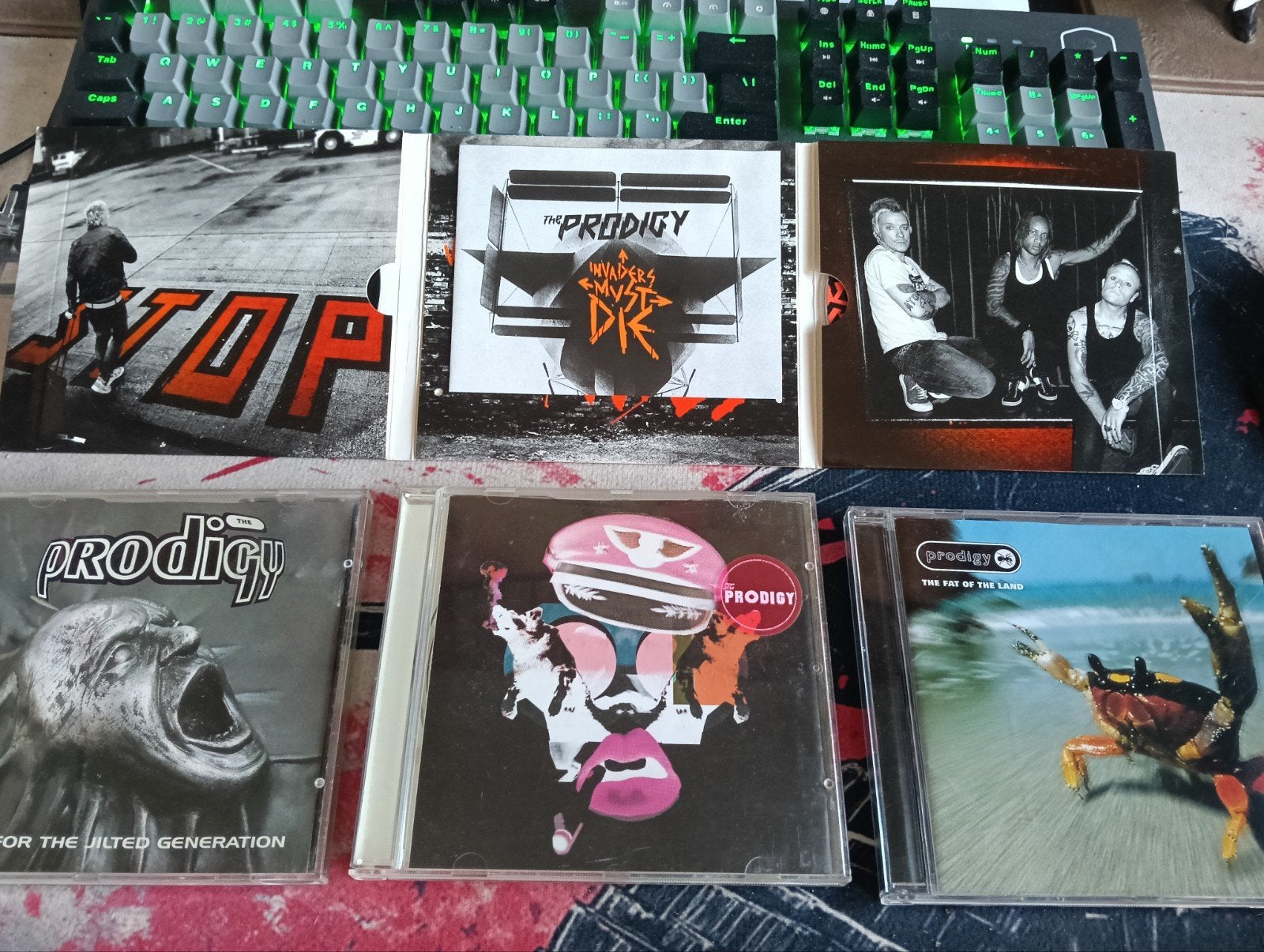 The Prodigy CD Collectie: 4 Albums, Ophalen of Verzenden, Gebruikt, Elektronisch, Album