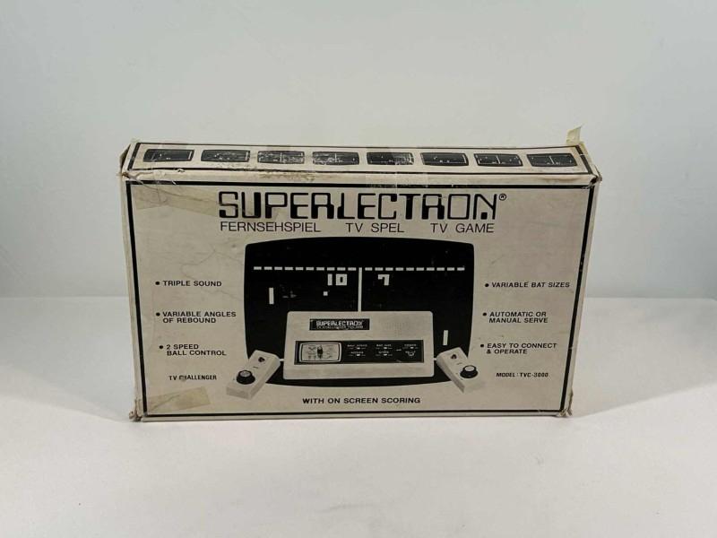 Vintage Superlectron TV Challenger Series 3000 Pong Console, Spelcomputers en Games, Spelcomputers | Overige, Ophalen, Gebruikt