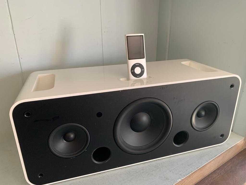 Apple Macintosh iPod Hi-Fi Speaker Type A1121 (zeldzaam), Overige merken, Gebruikt, Ophalen of Verzenden, 60 tot 120 watt
