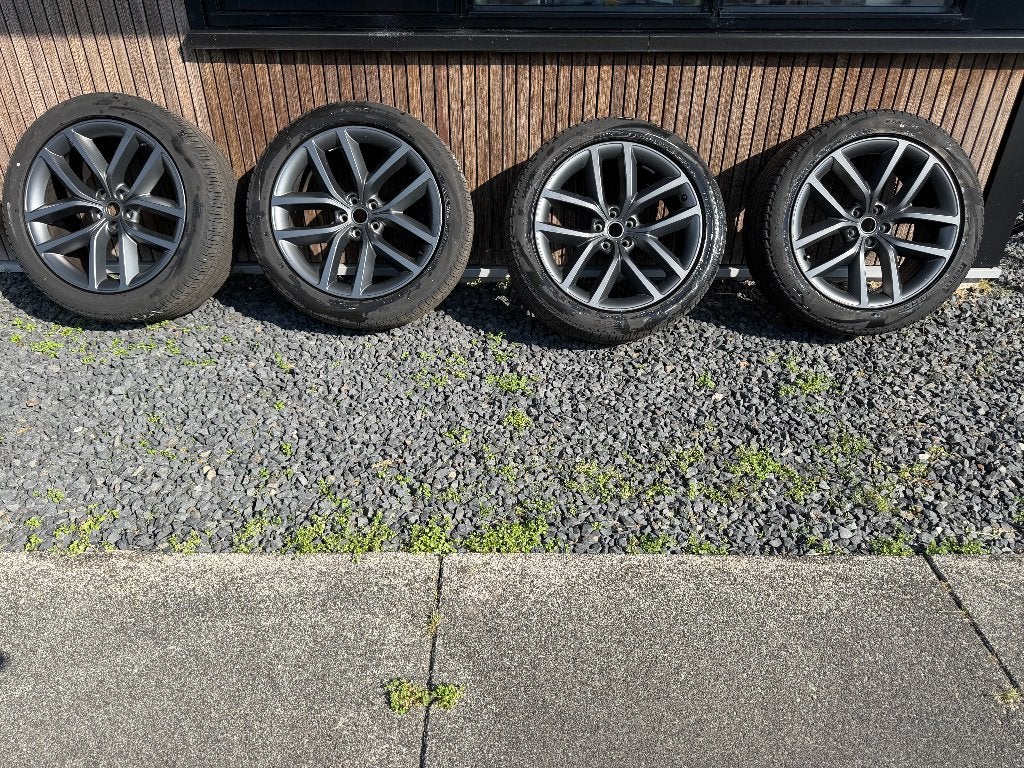 Velgen 285/45R22 RangeRoverSport PirelliScorpionZero Allseas, Gebruikt, 285 mm, Banden en Velgen, Overige maten