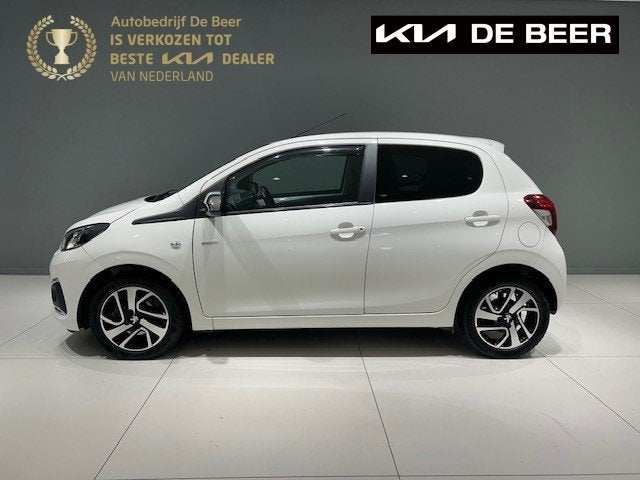 PEUGEOT 108 1.0 e-VTi 68pk 5D Active AIRCO LMV, Stof, Gebruikt, 4 stoelen, Wit