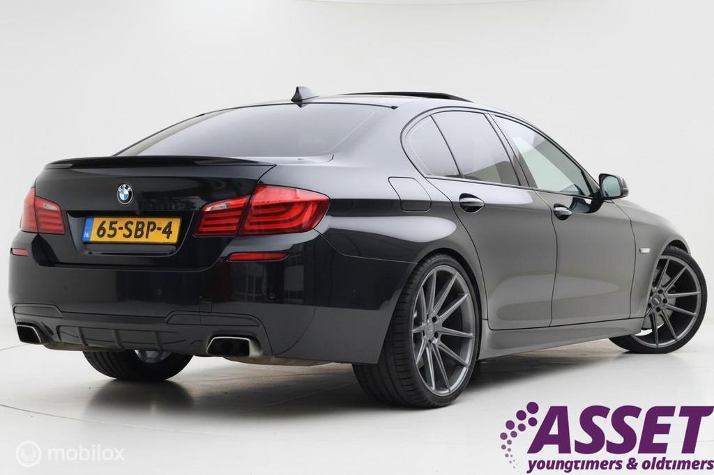 BMW 550i V8 aut High Ex comfortstoelen | schuifdak | 360 cam, Automaat, Euro 5, Achterwielaandrijving, Gebruikt