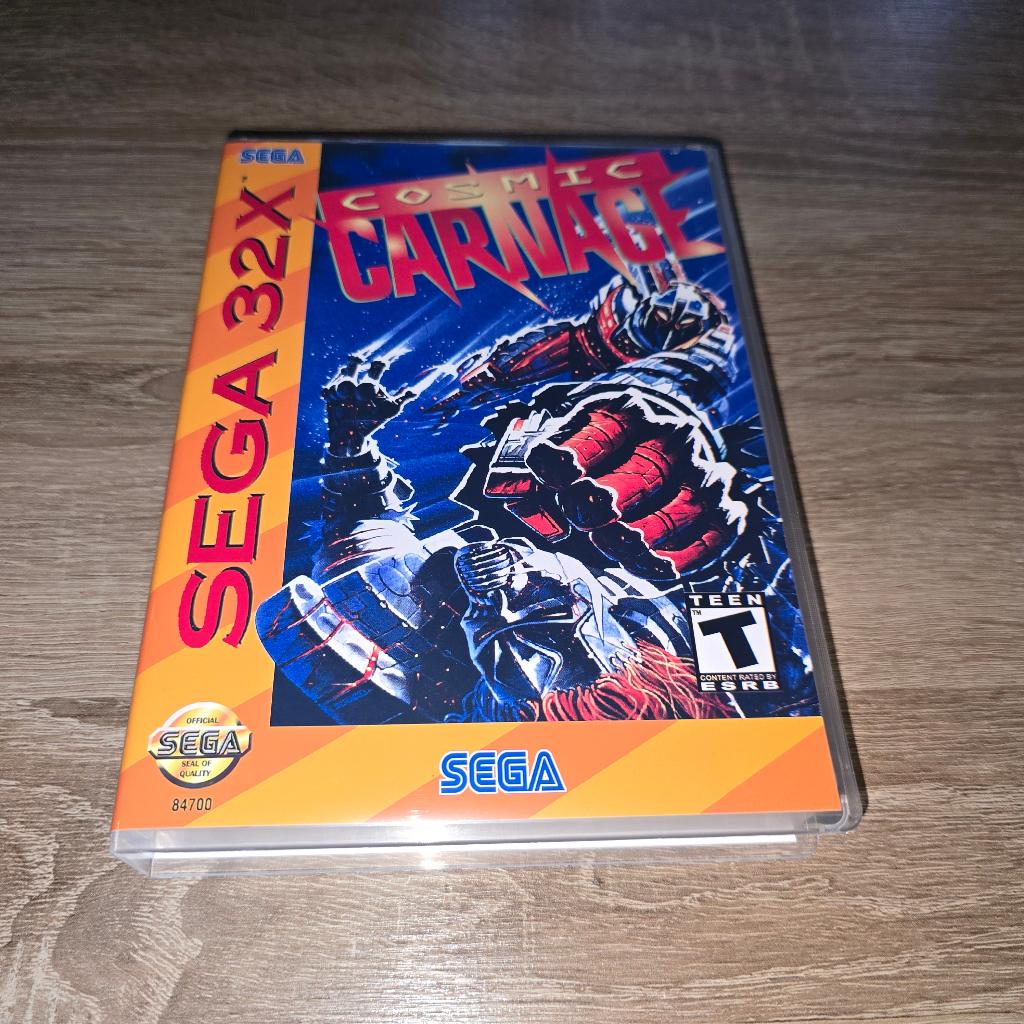 Cosmic Carnage Sega 32X Game Case, Verzenden, 1 speler, Zo goed als nieuw, Vanaf 3 jaar
