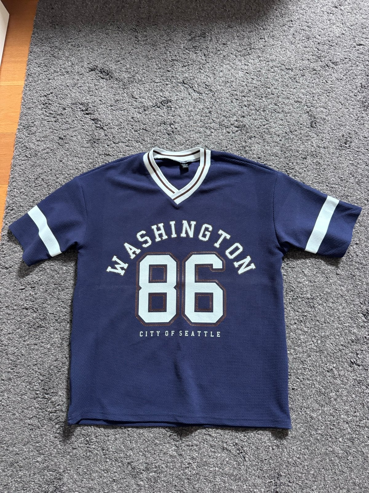Oversized Jersey Washington 86 - Maat S, Kleding | Dames, T-shirts, Blauw, Ophalen of Verzenden, Zo goed als nieuw, Korte mouw