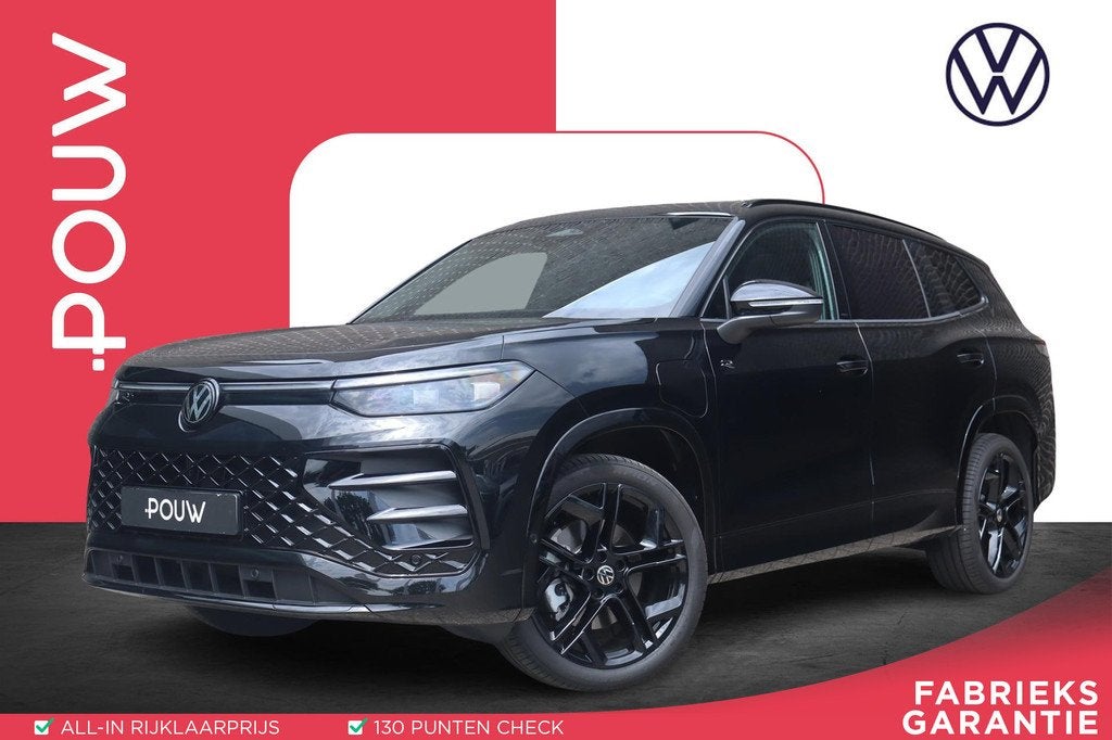 Volkswagen Tayron 1.5 eHybrid 204pk R-Line Edition | Panoram, Auto's, Volkswagen, 12 maanden, Stof, 4 cilinders, 150 min