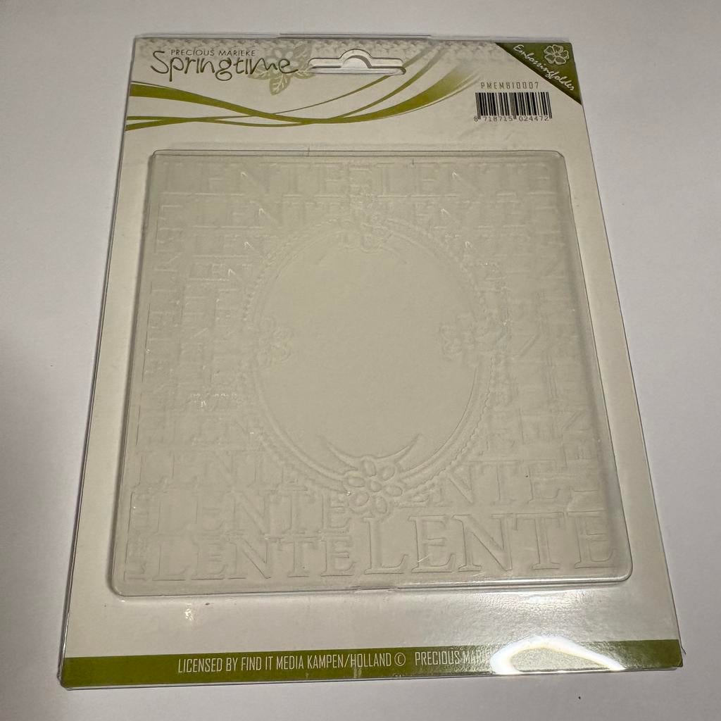 Embossing stencil lente find it, Ophalen of Verzenden, Zo goed als nieuw, Overige thema's, Pons of Mal
