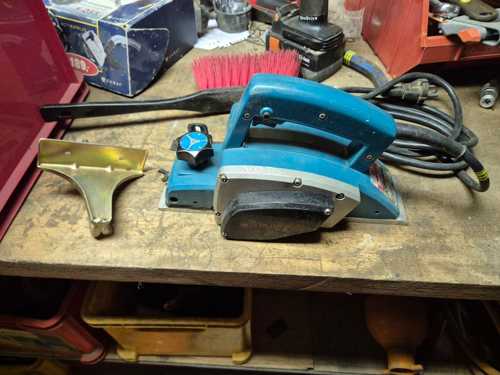 Partij electrisch gereedschap, Ophalen