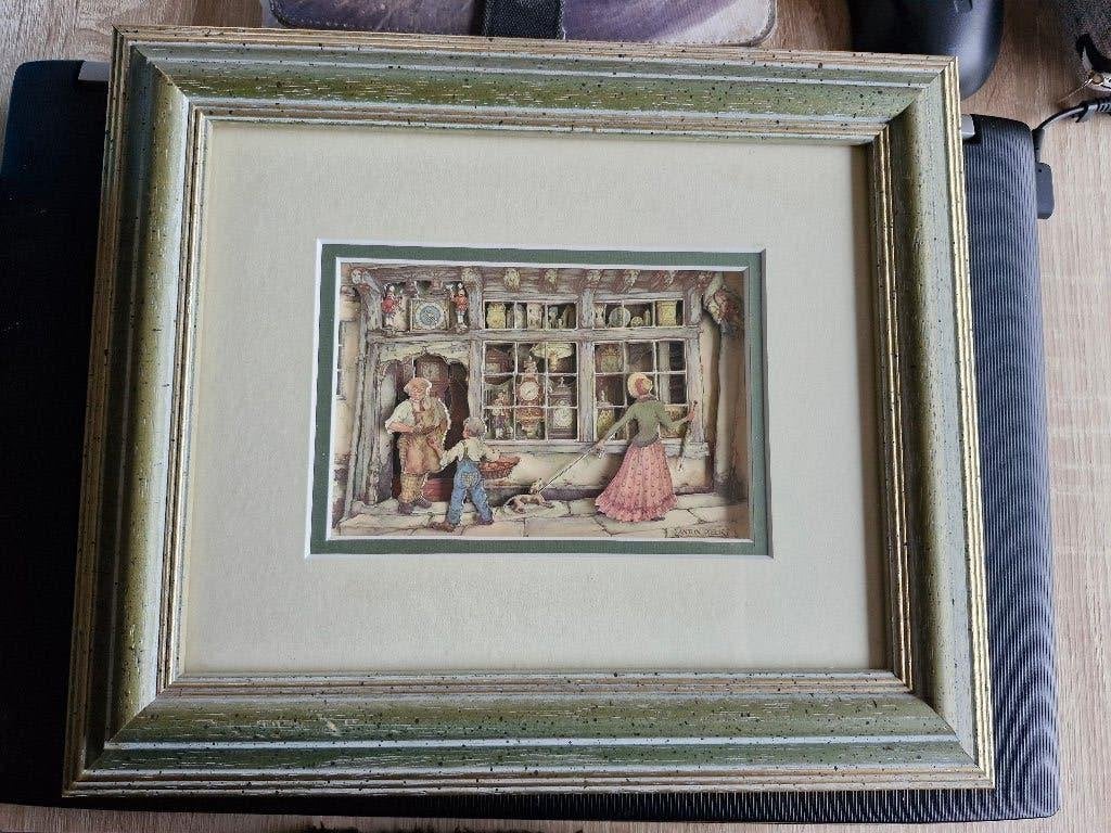 Anton Pieck 3 d print, Ophalen of Verzenden, Zo goed als nieuw, Overige typen