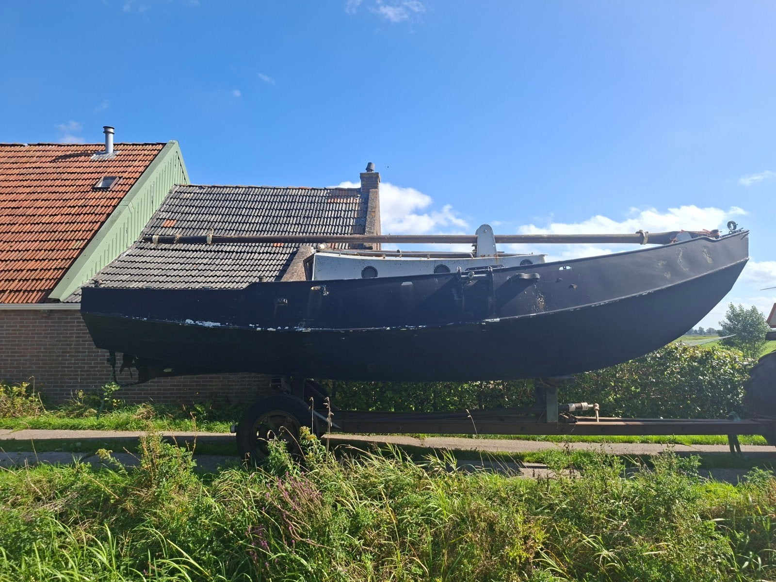 Zeeschouw Waddenkrabber Kroes Kampen, Watersport en Boten, Ophalen