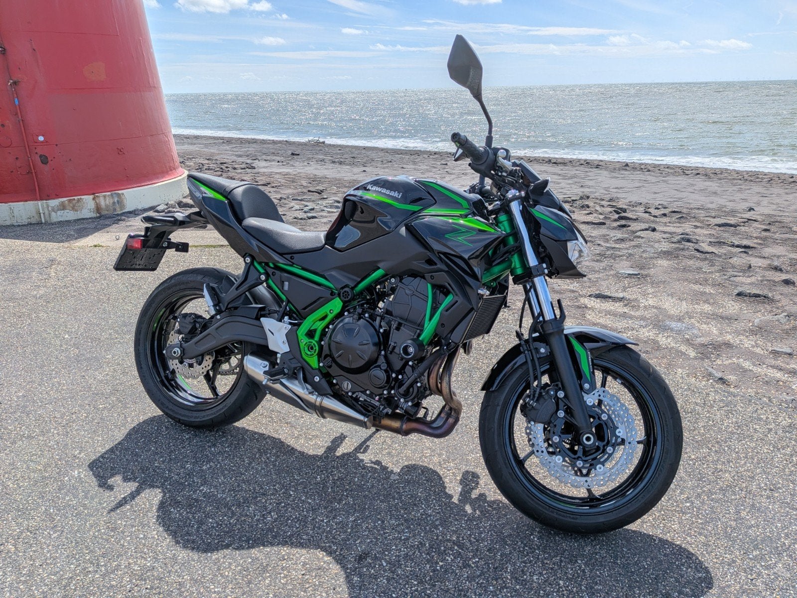 Kawasaki Z650 2025 ( 1450 km ), Motoren, Motoren | Kawasaki, 2 cilinders, Nieuw, Motorrijbewijs A, Particulier