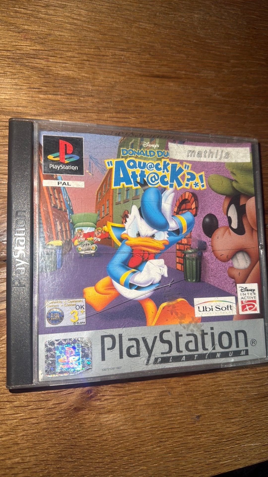 Donald duck quick attack?*! Ps1 game, Avontuur en Actie, 1 speler, Ophalen of Verzenden, Zo goed als nieuw