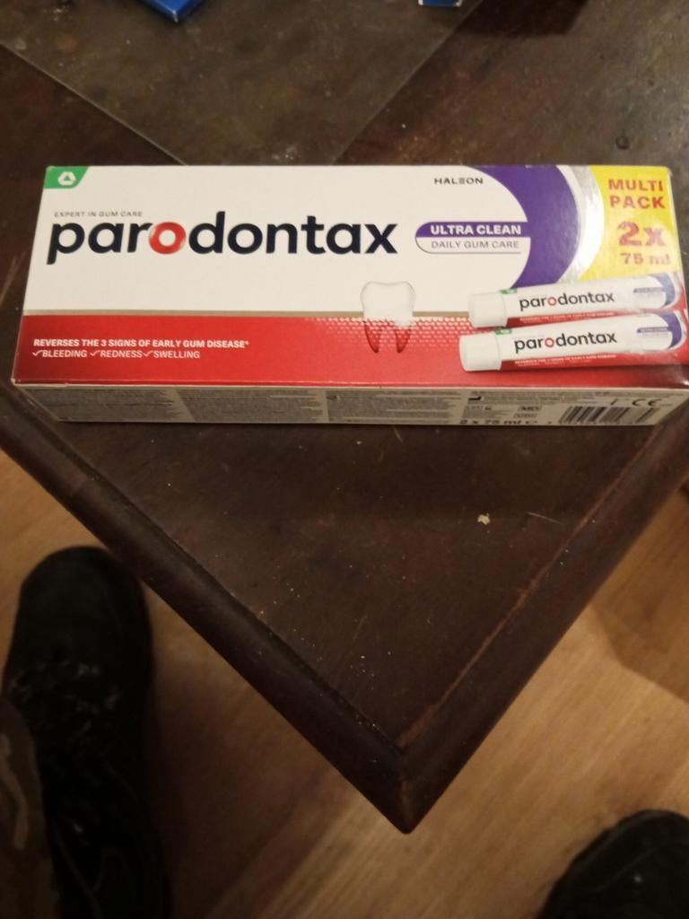 Parodontax Ultra Clean Tandpasta - Multipack 2x75ml, Ophalen of Verzenden, Nieuw, Tandpasta