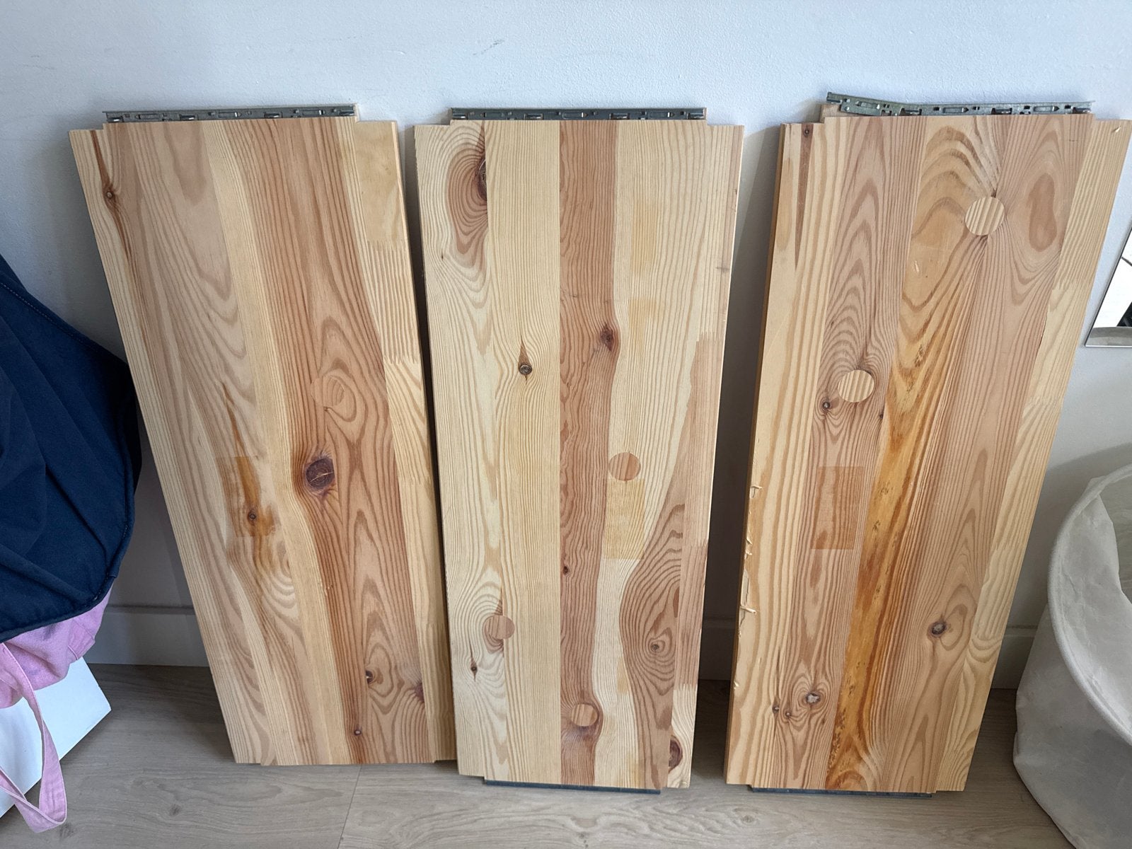 3x Houten planken van oude IKEA kast, Huis en Inrichting, Ophalen, Gebruikt