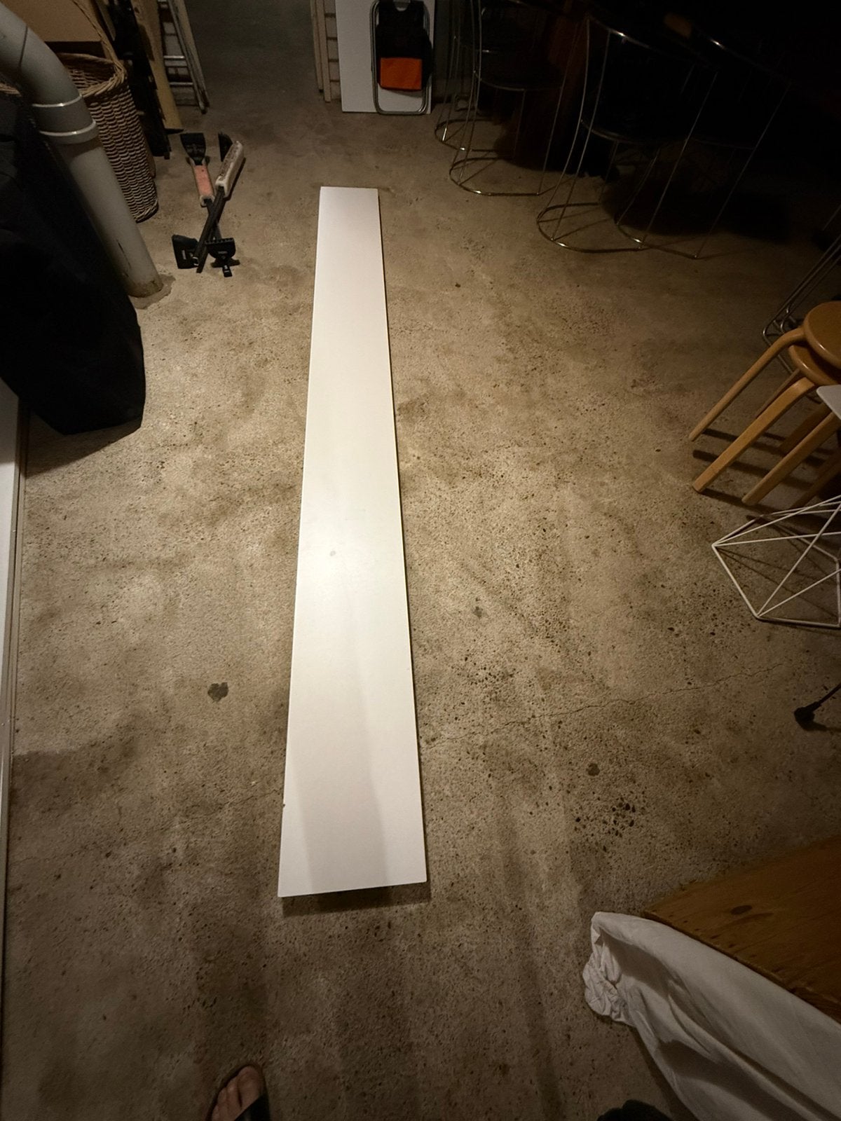 5 meubelpanelen 305 x 30 cm, Ophalen, Gebruikt
