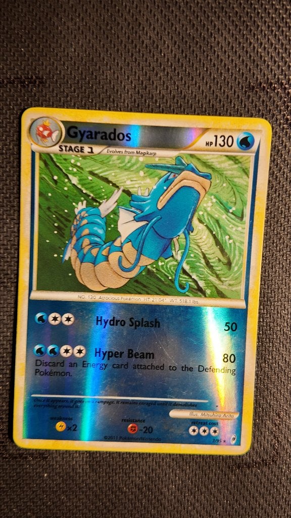 Gyarados 7 Call of Legends | Pokemon kaart, Ophalen, Zo goed als nieuw, Losse kaart, Foil