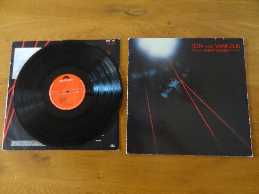 LP Jon & Vangelis - Short stories, Cd's en Dvd's, Vinyl | Pop, Ophalen of Verzenden, Gebruikt, 12 inch