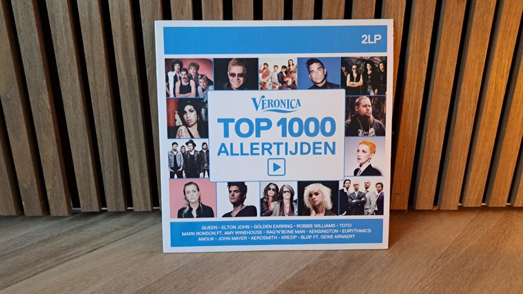 Veronica Top 1000 Aller Tijden 2LP - Diverse Artiesten, Complilatie, Ophalen of Verzenden, Zo goed als nieuw, 12 inch