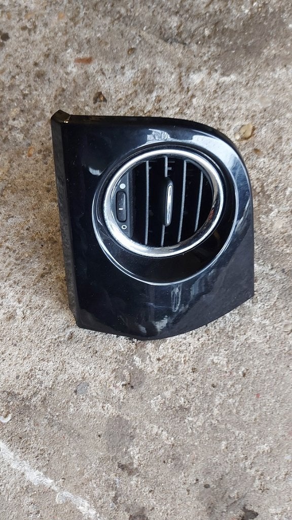 Zwart ventilator paneel in dashbord Fiat 500 uit 2006, Ophalen of Verzenden