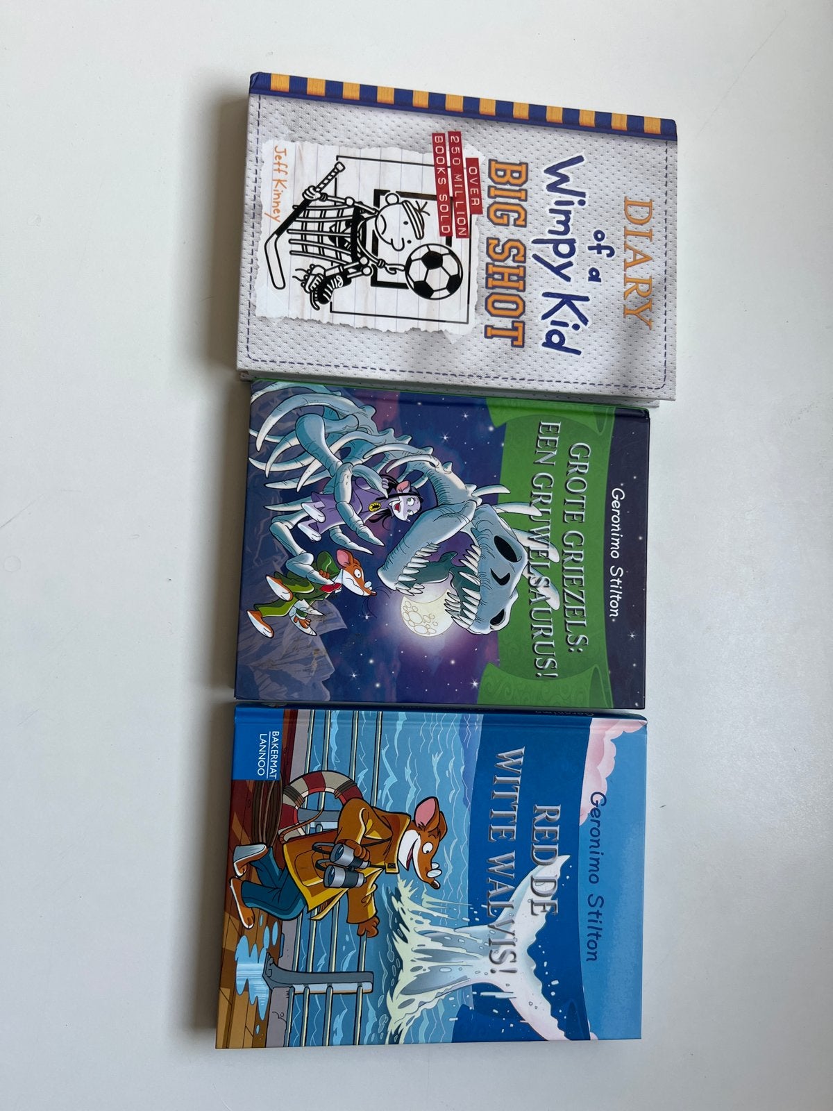 Kinderboeken: Het Leven van een Loser & Geronimo Stilton, Ophalen of Verzenden, Zo goed als nieuw, Fictie algemeen