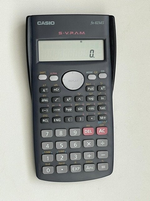 Nr.420: Casio FX-82MS rekenmachine, Diversen, Ophalen of Verzenden, Zo goed als nieuw