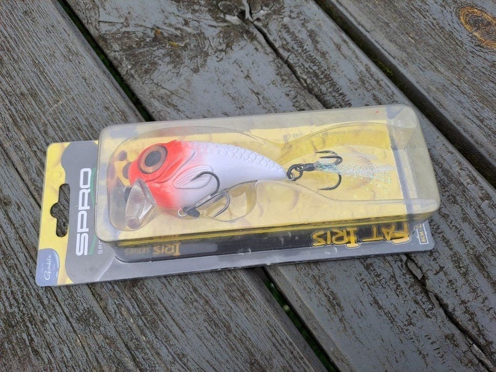Spro Fat Iris Red Head Kunstaas - Nieuw en Ongebruikt, Watersport en Boten, Ophalen of Verzenden, Nieuw