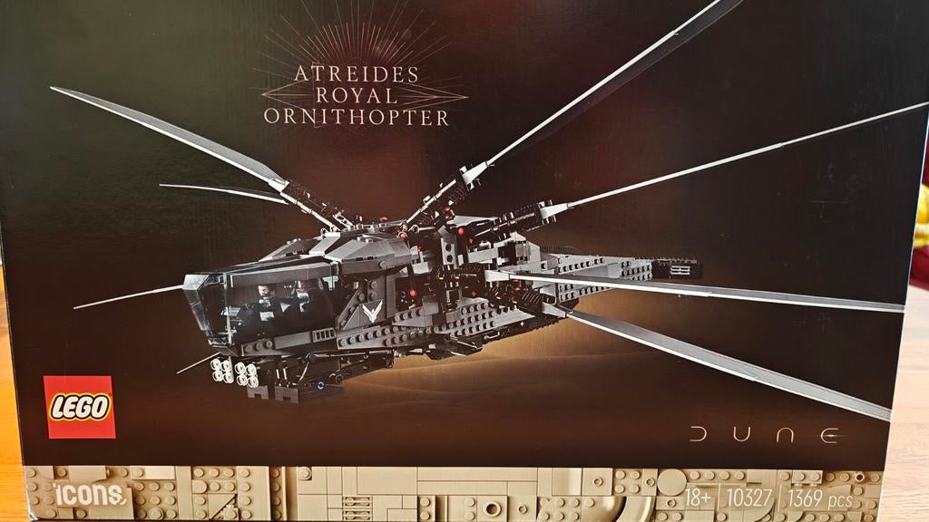 LEGO Icons 10327 Dune Atreides Royal Ornithopter, Ophalen, Lego, Zo goed als nieuw, Compleet