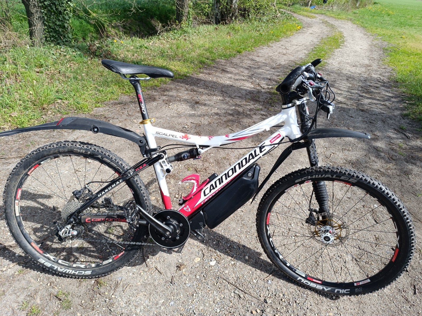 elektrische mountainbike ZGAN (200km), Ophalen, Zo goed als nieuw, Overige merken