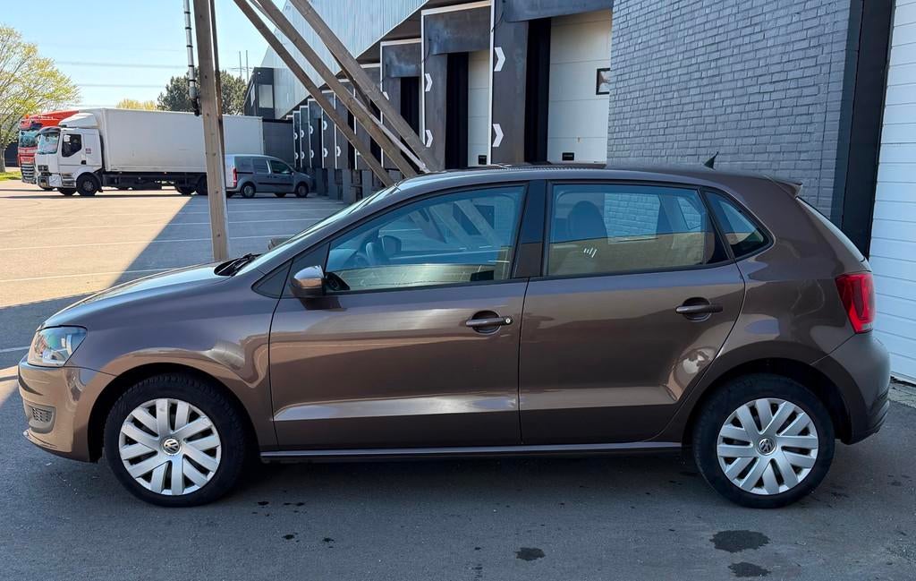 Volkswagen Polo 1.2 TSI BlueMotion Edition NIEUWEKETTING/AIR, Voorwielaandrijving, Euro 5, Stof, Zwart