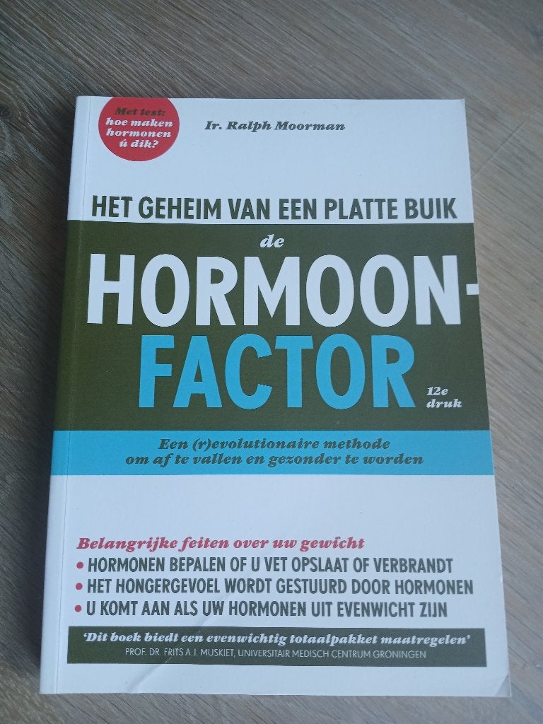 De hormoonfactor, Boeken, Gezondheid, Dieet en Voeding, Zo goed als nieuw, Ophalen of Verzenden