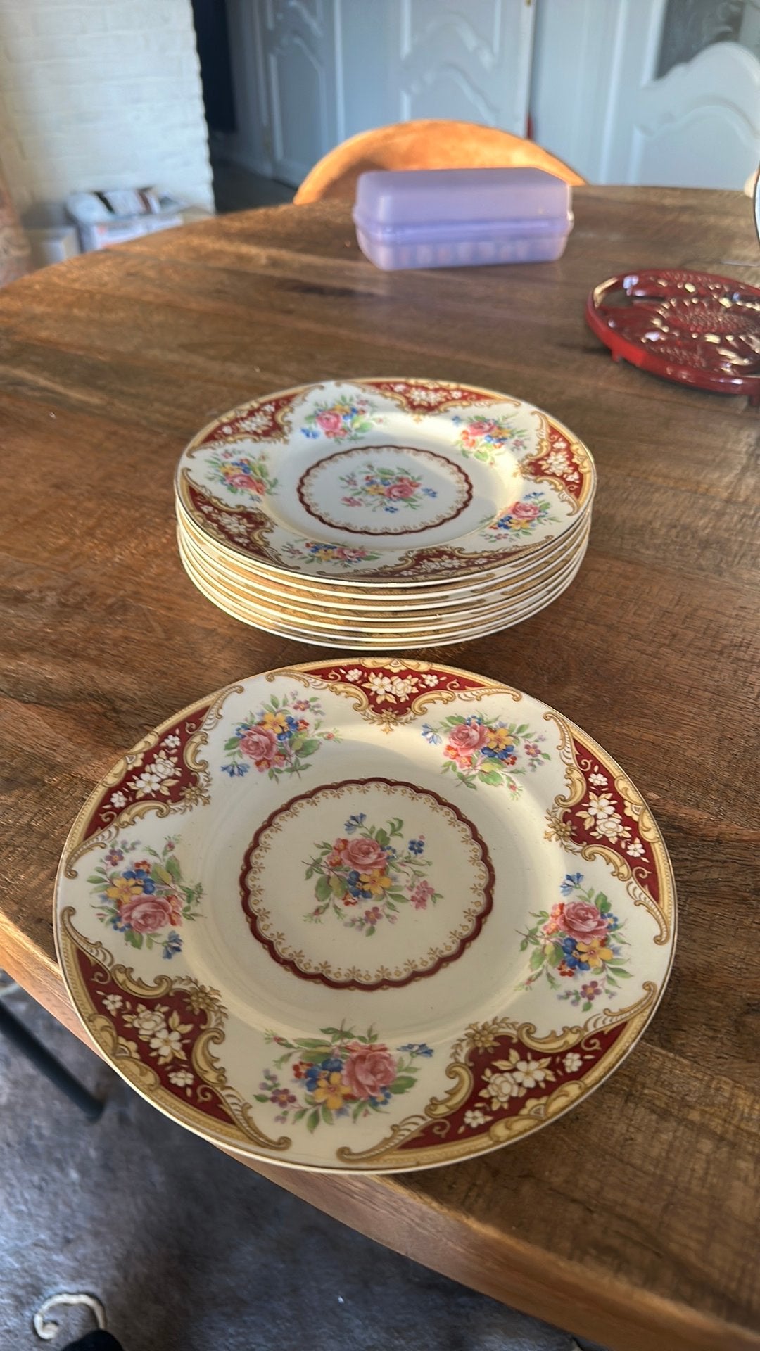 Empire England dessertborden 20cm, Antiek en Kunst, Ophalen of Verzenden