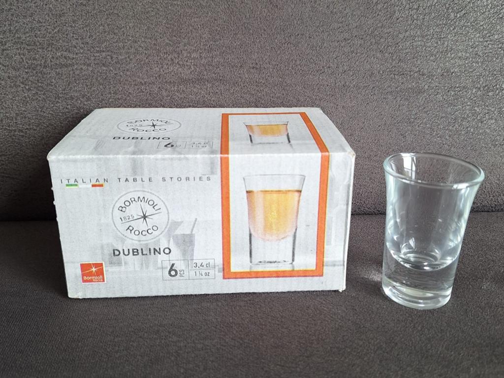 6 Bormioli Rocco Dublino borrel glazen, Verzamelen, Glas en Borrelglaasjes, Ophalen of Verzenden, Nieuw, Overige typen