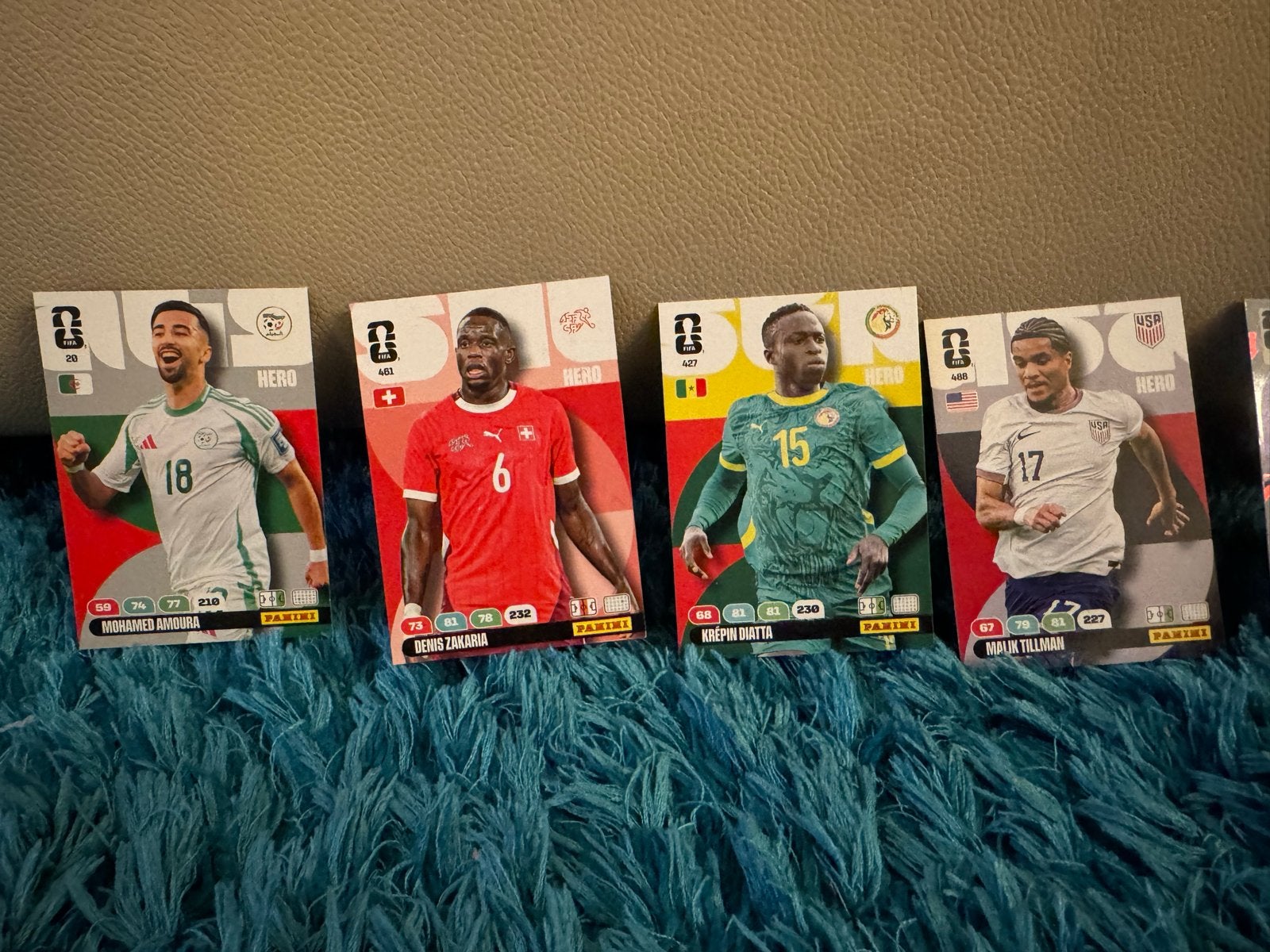 Panini Adrenalyn XL FIFA World Cup Qatar 2022 Hero Kaarten, Ophalen of Verzenden, Zo goed als nieuw, Overige sporten, Spelerskaart