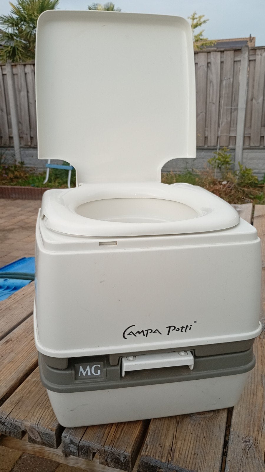 Campa Potti draagbaar toilet - Ideaal voor camping/camper, Ophalen of Verzenden, Zo goed als nieuw