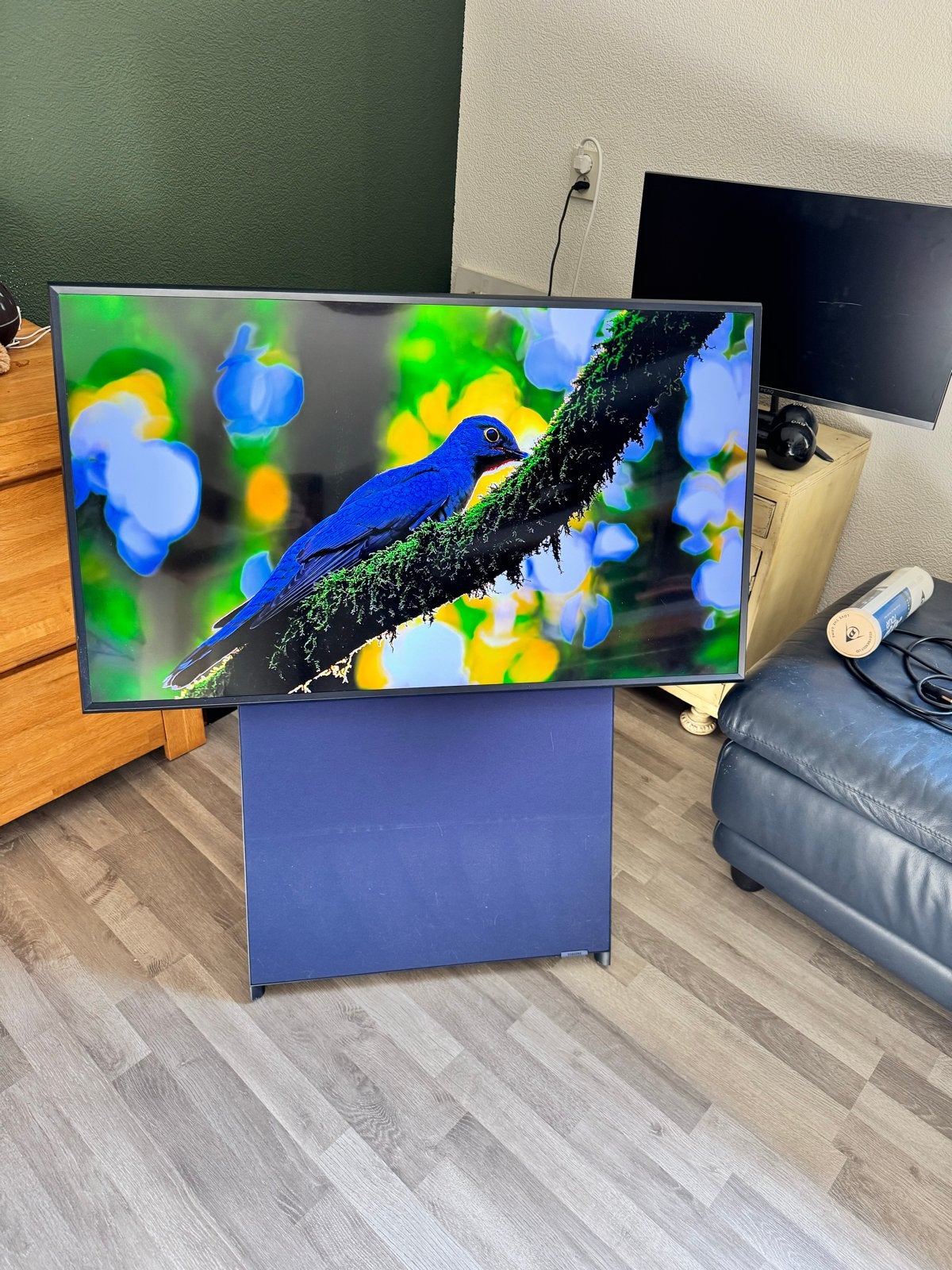 Samsung The Sero draaibare QLED Smart TV, Audio, Tv en Foto, QLED, 50 Hz, Ophalen of Verzenden, Zo goed als nieuw