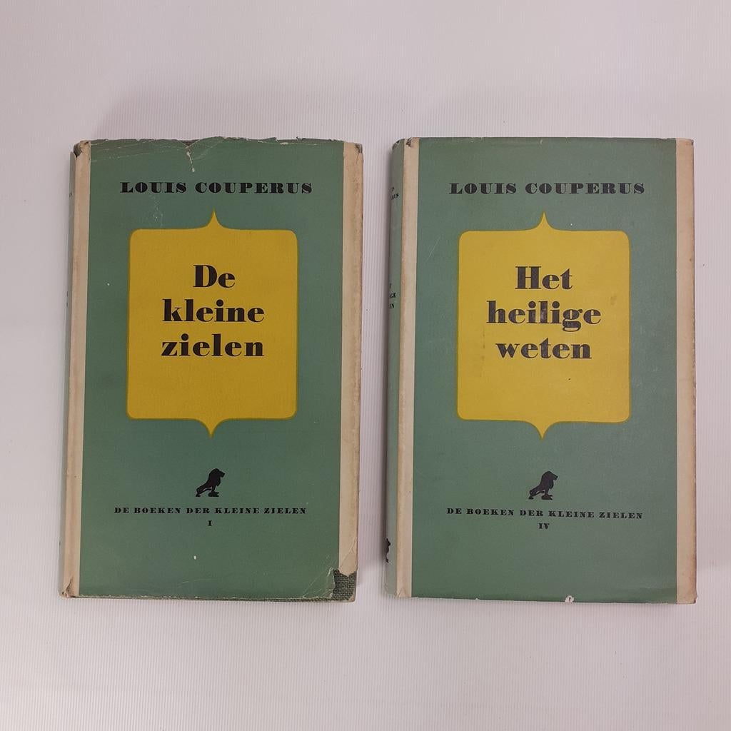 Louis Couperus 2 hardcovers 1952 met stofomslag, Gelezen, Ophalen of Verzenden, Nederland, Louis Couperus