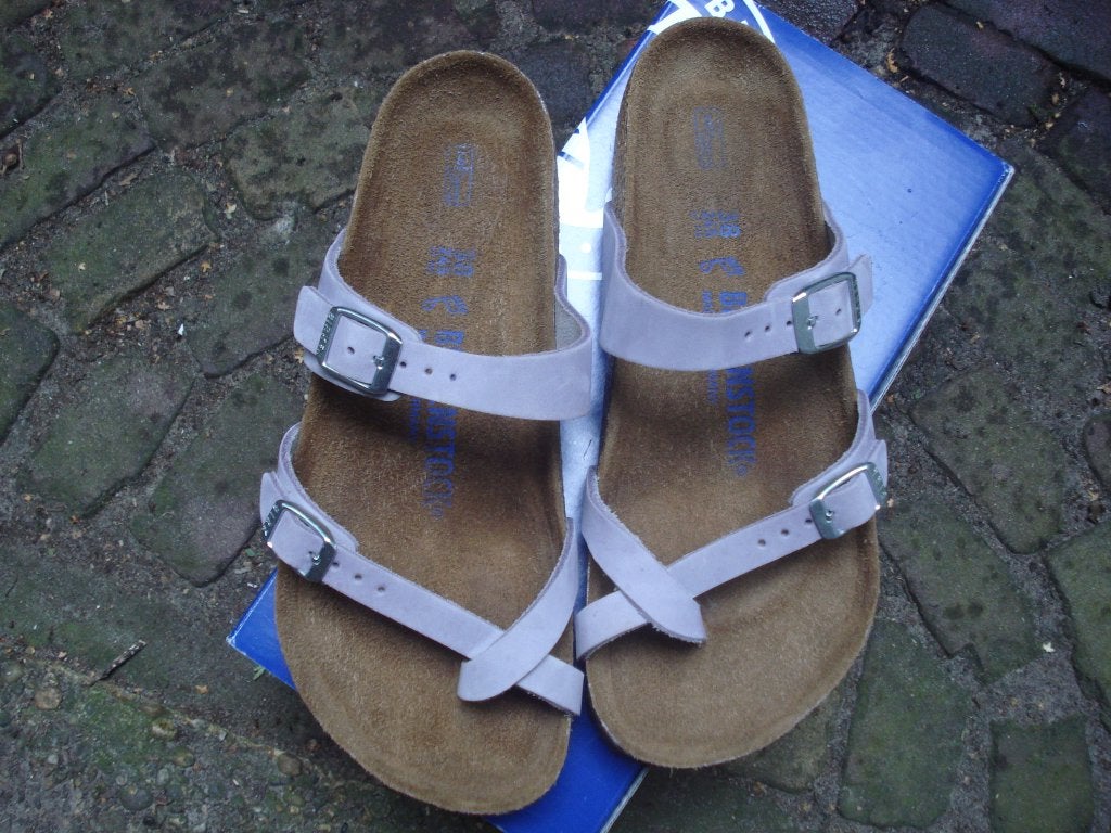 BIRKENSTOCK MAYARI LILA 38 NIEUW GRATIS VERZENDING PER POST