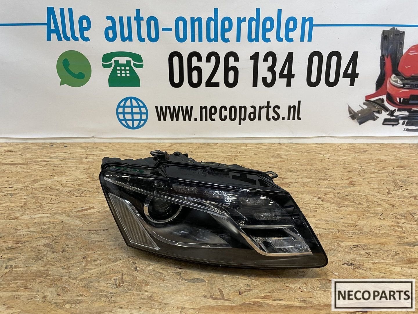 AUDI Q5 8R XENON LED KOPLAMP RECHTS ORIGINEEL 8R0941004AF, Auto-onderdelen, -, -, -