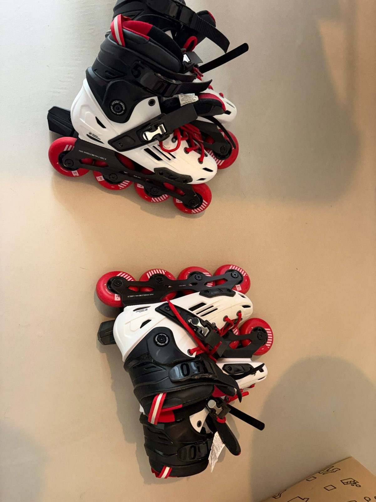 Decathlon Oxelo Fit 500 rolschaatsen maat 39, Ophalen, Gebruikt, Overige typen, Overige merken