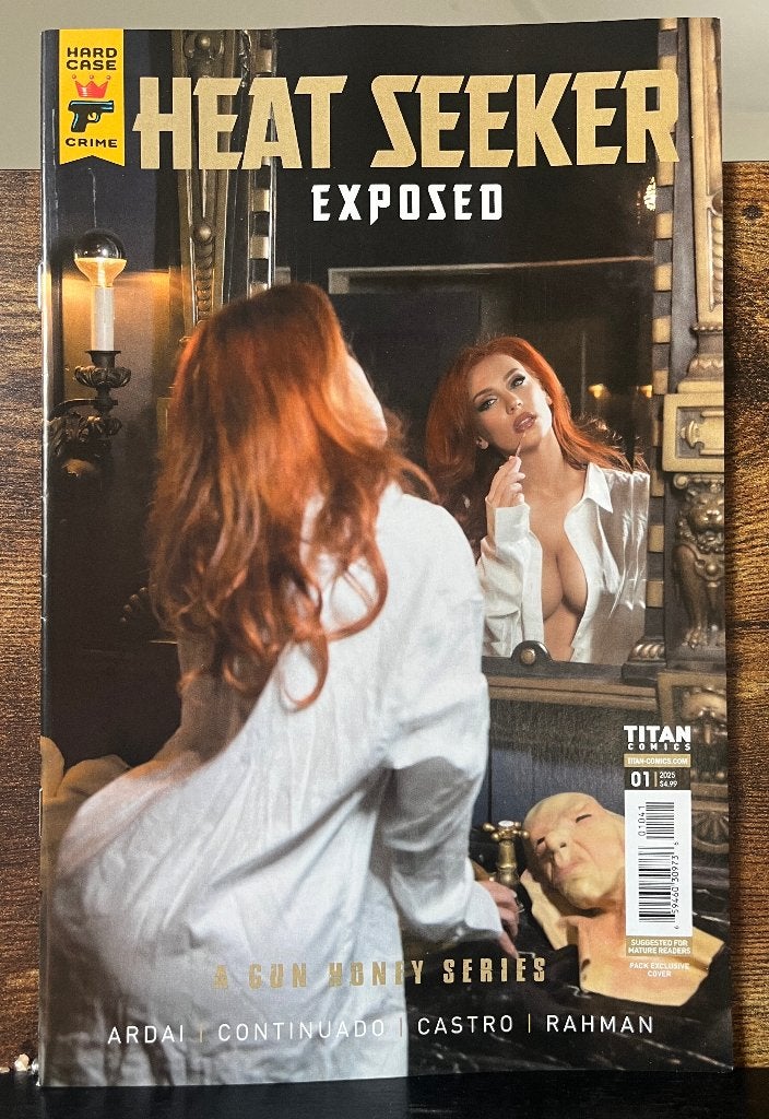 Heat Seeker Exposed #1-4 Cosplay Pack (Titan Comics), Amerika, Charles Ardai, Complete serie of reeks, Nieuw