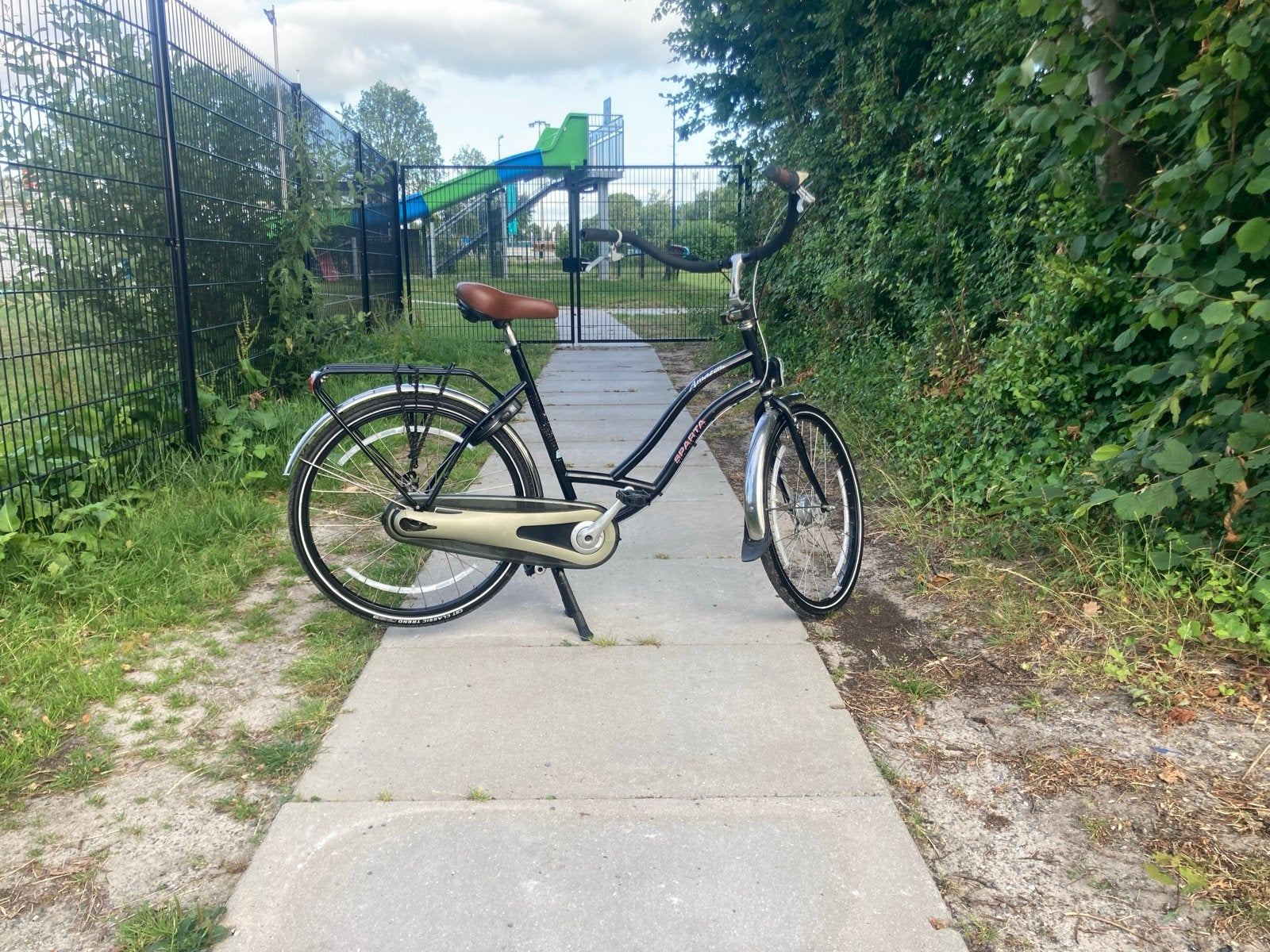 Sparta Amazone moederfiets 26 inch kompleet met kinderzitje, Fietsen en Brommers, Fietsen | Dames | Moederfietsen, Ophalen, Sparta