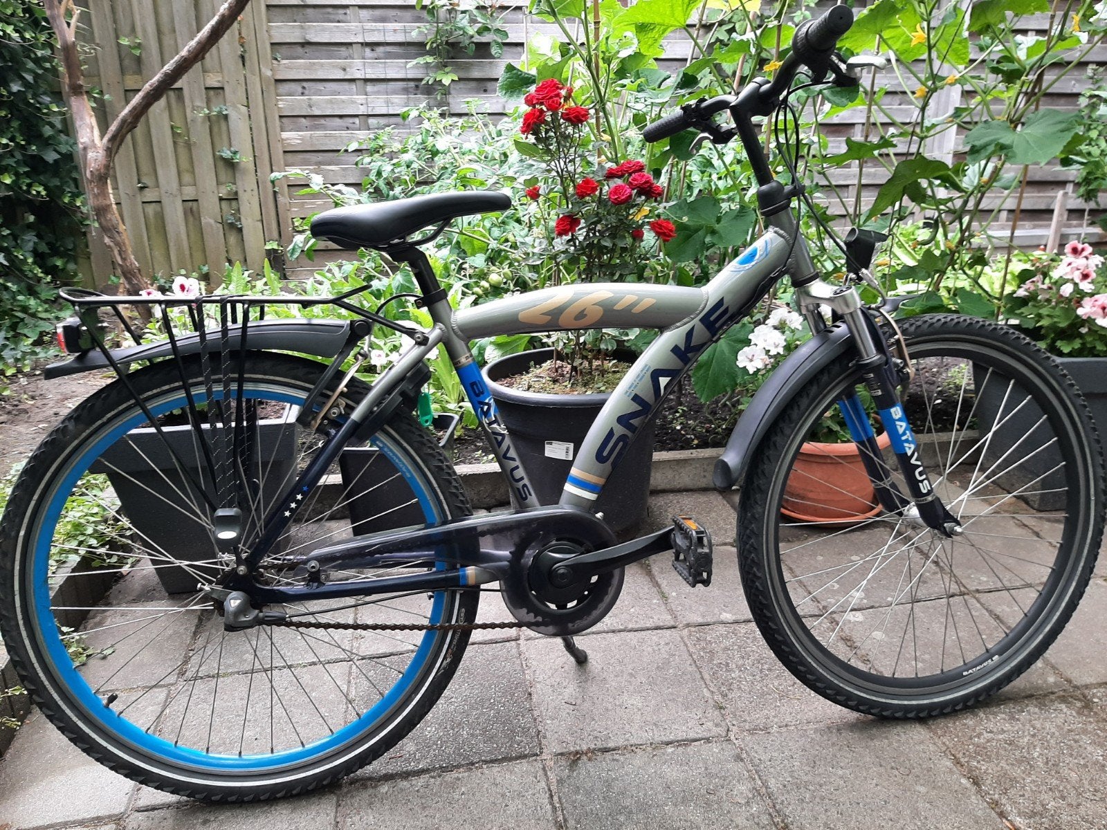 Batavus snake 26 inch jongens fiets, Fietsen en Brommers, Fietsen | Jongens, Gebruikt, Versnellingen, Batavus Snake, Ophalen